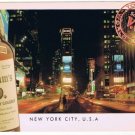 Seagrams New York Postcard Tour The World Advertising