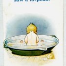 Bamforth Sweared I Saw A Torpedo Comic Postcard