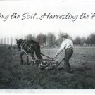 Art Postcard Reuben Sallows Gallery Tilling The Soil Harvesting The Past