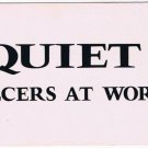 Comic Funny Postcard Quiet Ulcers At Work No 409 1975 Universal Crafts Toronto