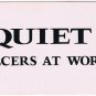 Comic Funny Postcard Quiet Ulcers At Work No 409 1975 Universal Crafts Toronto