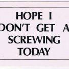 Comic Funny Postcard Screwing Today No 378 1975 Universal Crafts Toronto