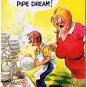 Comic Funny Postcard Sex Equality Pipe Dream Bamforth No 396 Signed Taylor