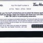 Tim Horton's 2018 Gift Card MLB Toronto Blue Jays No Value