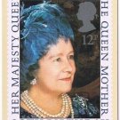 Royalty Postcard Her Majesty Queen Elizabeth Queen Mother 80th Birthday Stamp