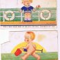 Two Vera Peterson Postcards Boy on Each Side A Little Sun