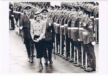 Royalty Postcard RPPC Princess Diana On Parade 1986