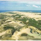 Postcard Aerial View Sand Dunes Provincetown Cape Cod Massachusetts