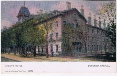 Ontario Postcard Toronto Queens Hotel Warwick Bros S1279 1905