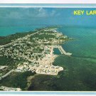 Postcard Aerial View Of Tropical Key Largo Fabulous Florida Keys