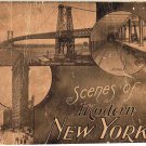 Scenes of Modern New York  L.H. Nelson Co. Vintage 1905 Centerfold Singer Bldg