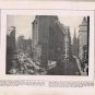 Scenes of Modern New York L.H. Nelson Co. Vintage 1905 Centerfold Singer Bldg