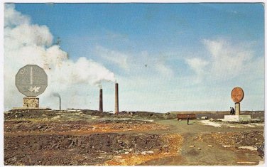 Postcard Big Nickel Canadian Centennnial Numismatic Park Sudbury Ontario