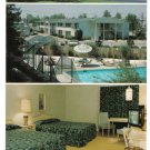 California Postcard Bakersfield Hill House Motor Hotel Vagabond Long Card