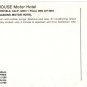 California Postcard Bakersfield Hill House Motor Hotel Vagabond Long Card
