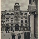 Postcard Venice Torre dell'Orologio Clock Tower Italy