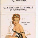 Matchbook Cover Barking Dogs Bite 14th Annual AMCAL Convention Las Vegas Nevada