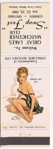 Matchbook Cover Barking Dogs Bite 14th Annual AMCAL Convention Las Vegas Nevada