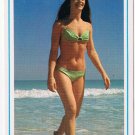 Postcard Risque Peach Taking Stroll On Florida Beach Woman Bikini