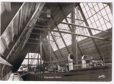 Norway Postcard Oslo Fram Museum Polarskuten Polar Expedition