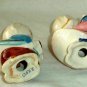 Children Salt & Pepper Shakers Boy Reading Girl Candle Retro