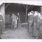 Antique Photo WW2 Era Soldiers At Tent