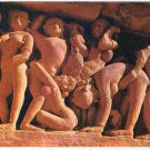 Postcard No 25 Erotic Sculpture Khajurao India