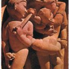 Postcard No 21 Erotic Sculpture Khajurao India