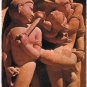 Postcard No 21 Erotic Sculpture Khajurao India