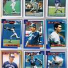Toronto Blue Jays Baseball Cards (23) Topps 1990-1991