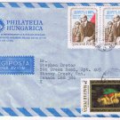 Stamps Hungary Envelope Budapest Lenin Raffaello Santi Madonna