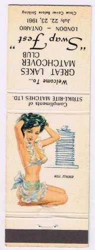 Matchbook Cover Well Stacked 14th Annual AMCAL Convention Las Vegas Nevada
