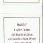 Matchbook Cover Golden Griddle Pancake House Barrie Ontario