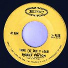 Bobby Vinton There I've Said It Again 45 rpm The Girl With The Bow In Her Hair