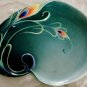 Franz Collection Luminescence Peacock Platter Kathy Ireland Home 19.25&acirc;�� x 15"