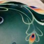 Franz Collection Luminescence Peacock Platter Kathy Ireland Home 19.25&acirc;�� x 15"