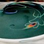 Franz Collection Luminescence Peacock Platter Kathy Ireland Home 19.25&acirc;�� x 15"