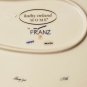 Franz Collection Luminescence Peacock Platter Kathy Ireland Home 19.25&acirc;�� x 15"