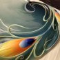 Franz Collection Luminescence Peacock Platter Kathy Ireland Home 19.25&acirc;�� x 15"