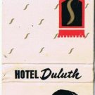 Matchbook Cover Black Bear Louinge Hotel Duluth Schroeder Hotel Duluth Minnesota