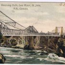 New Brunswick Postcard St John Reversing Falls Low Water