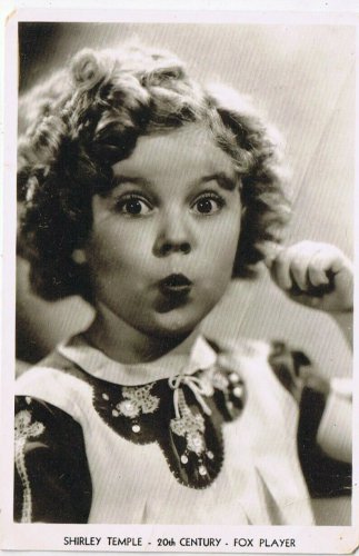 Postcard RPPC Shirley Temple