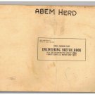 Royal Canadian Navy Engineering Sketch Book 1960s