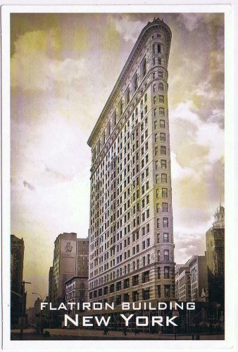 New York Postcard NYC Flatiron Building