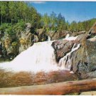 Postcard Kapkigiwan Park On Blanche River Englehart Ontario