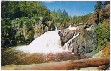 Postcard Kapkigiwan Park On Blanche River Englehart Ontario
