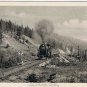 Postcard RPPC Train The Ocean Limited Canadian Pacific Railway