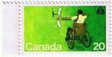 Canada 20c 1976 Handicapped Olympics Single MNH Scott 694