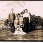 RPPC Postcard Mother Father 2 Boys Girl Doll Early 20th Century