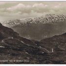 Postcard RPPC Hordasvingene ned til Breifon Hotel Norway